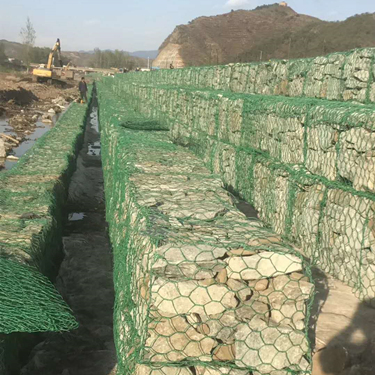 堤防用石籠網箱 堤防用石籠網箱